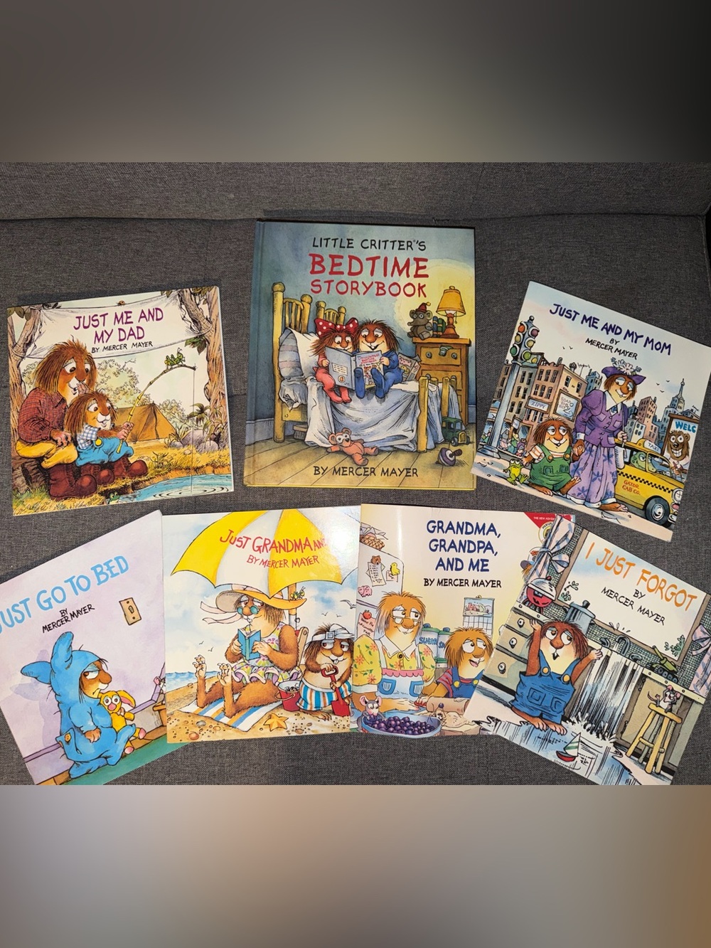 Lot of 7 Little Critters Storybooks by Mercer Mayer